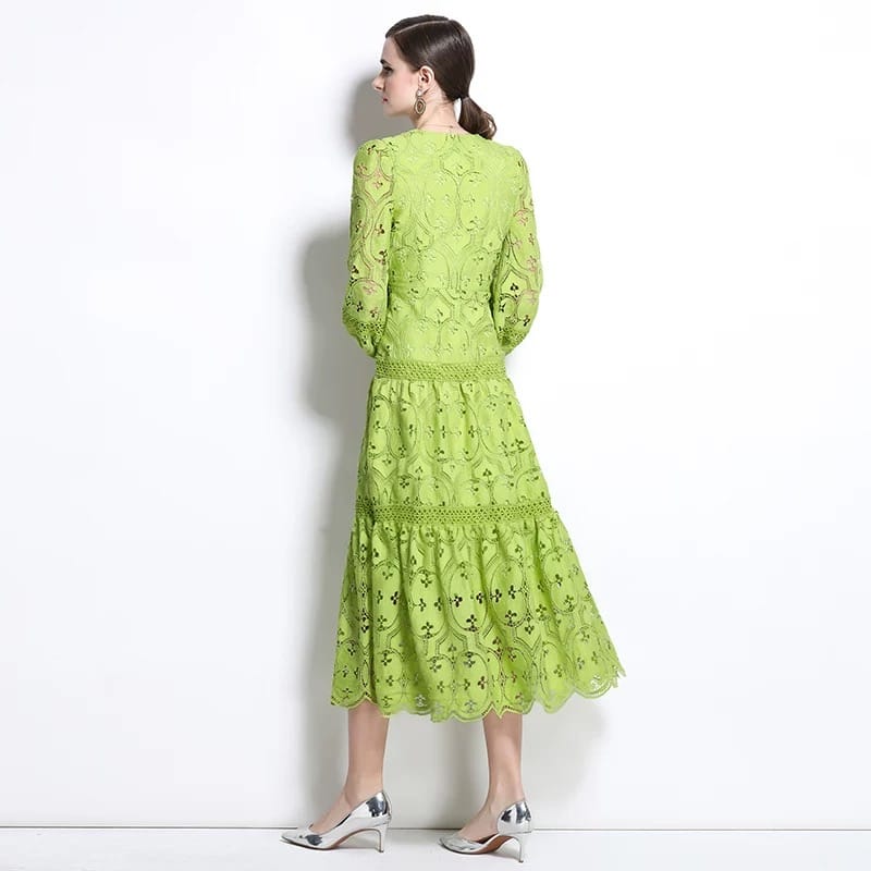 Out with a bang lace dress FD630 image