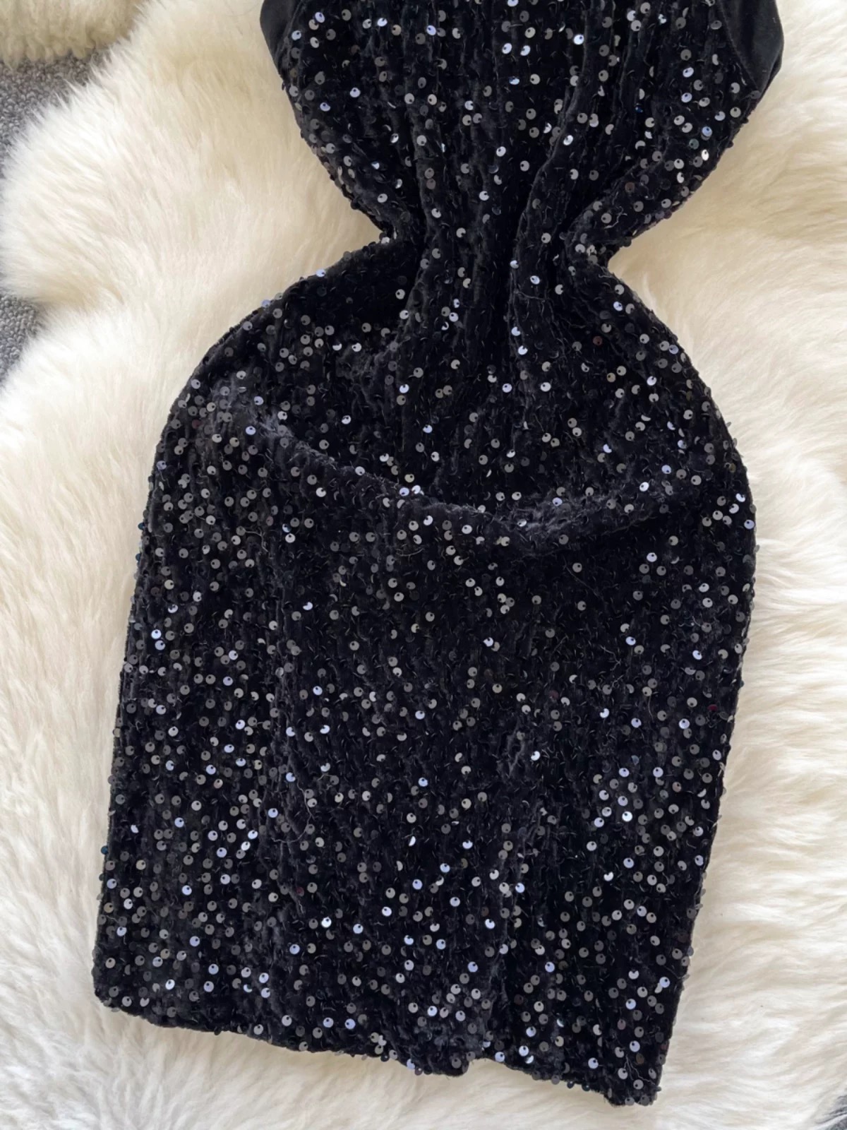 Take me on a vacay sequin dress FBC447 image