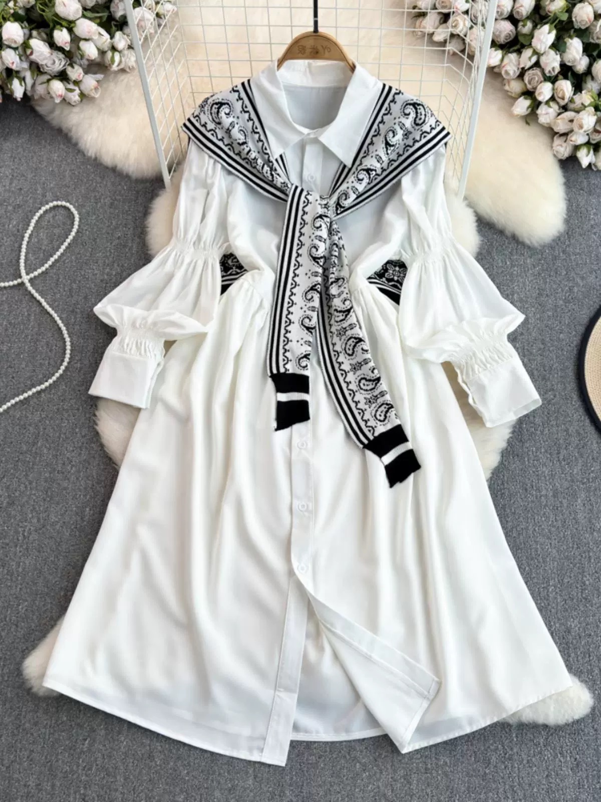 Royal Queen shirt dress SD101 image