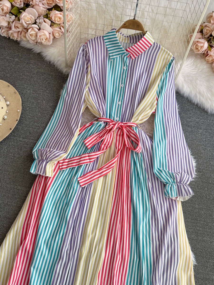 Elevated elegance shirt dress SD103 image