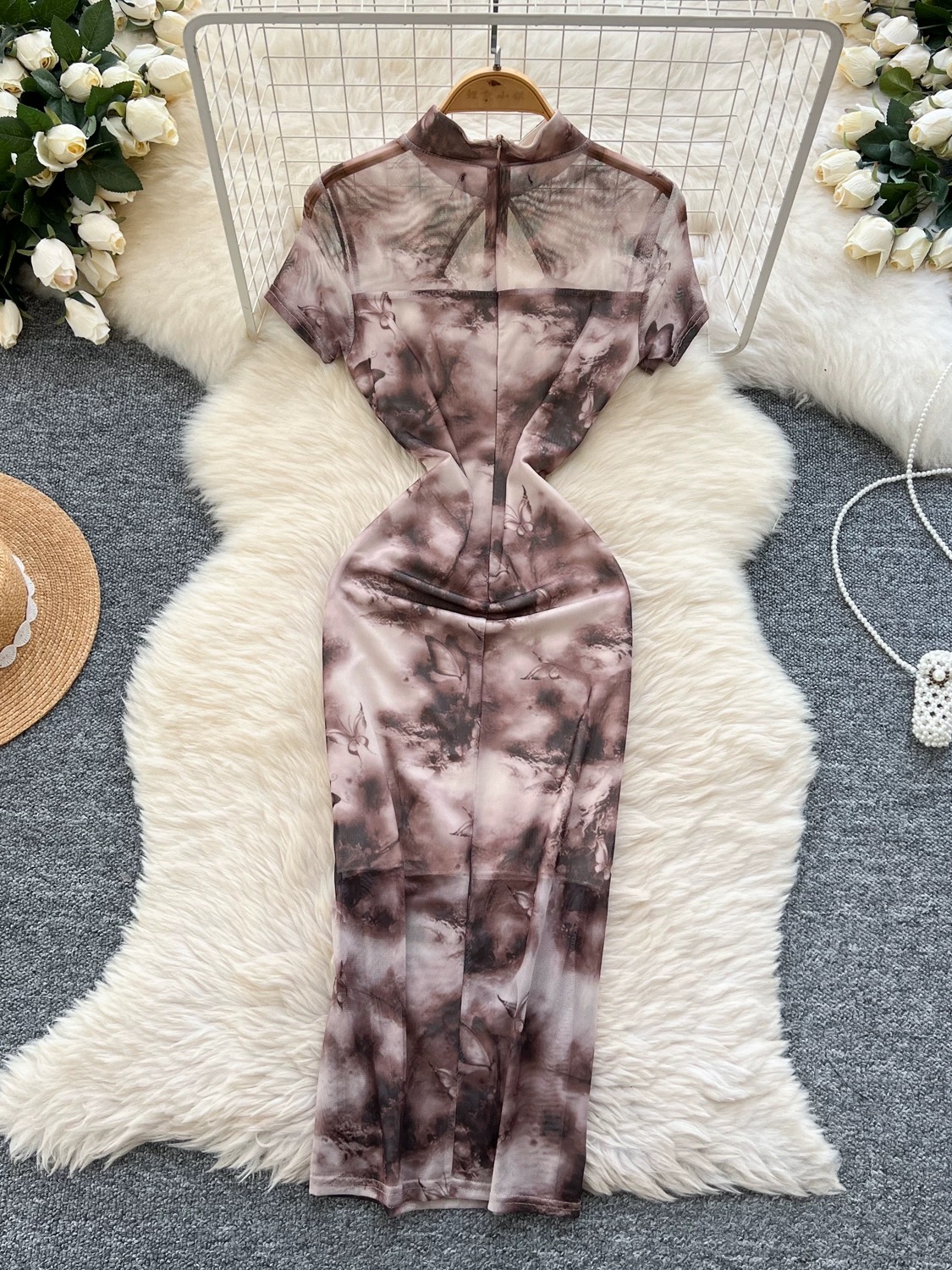 Taking names qipao dress Q209 image