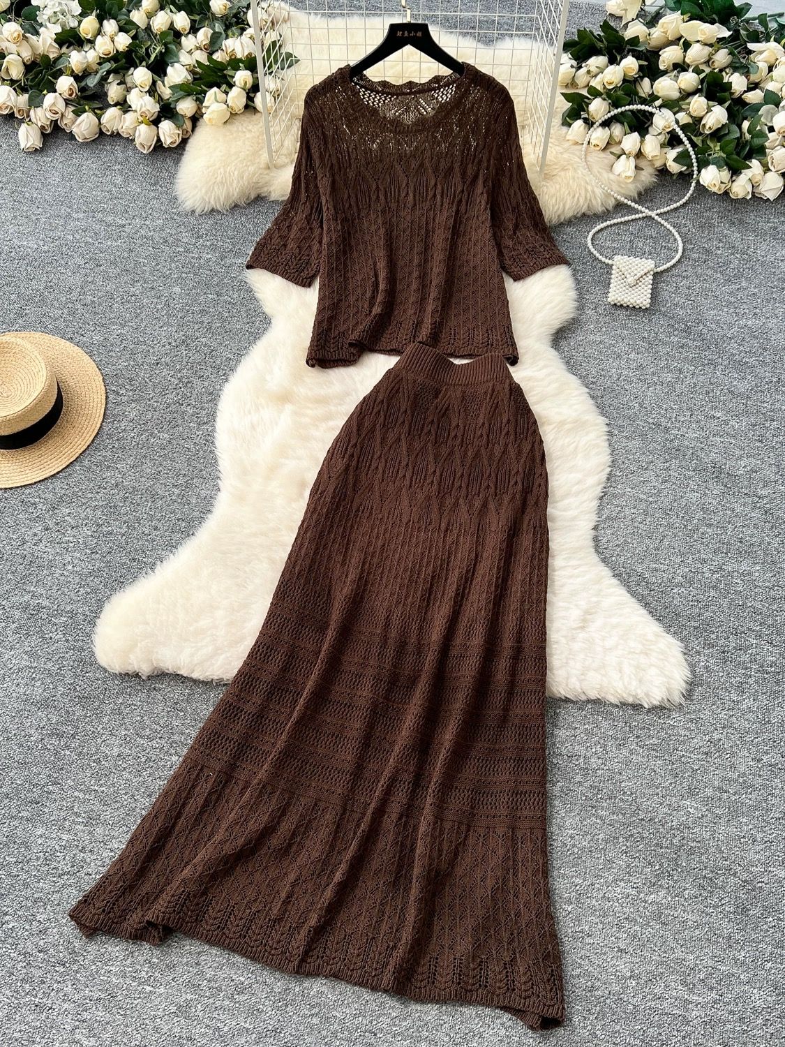 Not my mistake knitted set KTP279 image