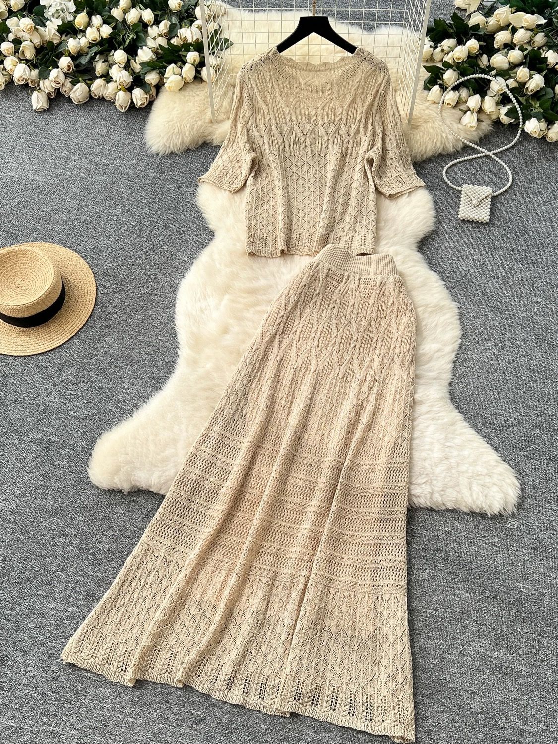 Not my mistake knitted set KTP279 image