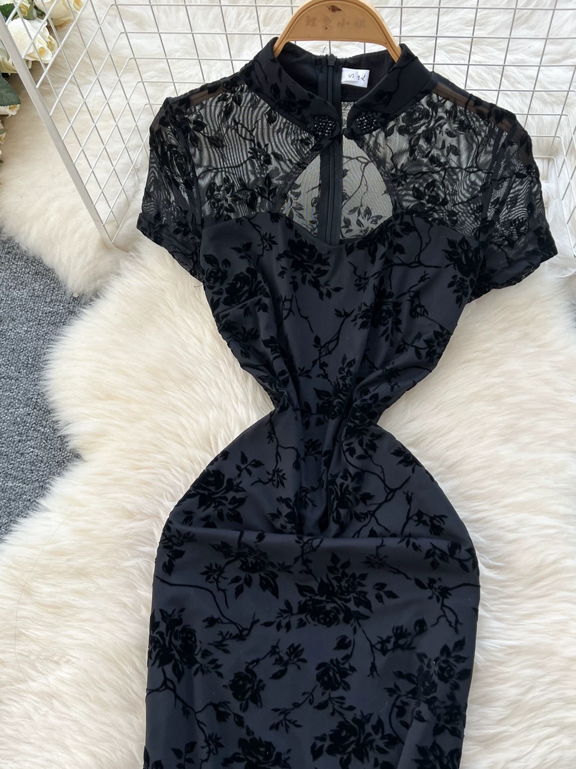 Tall dare qipao dress Q200 image