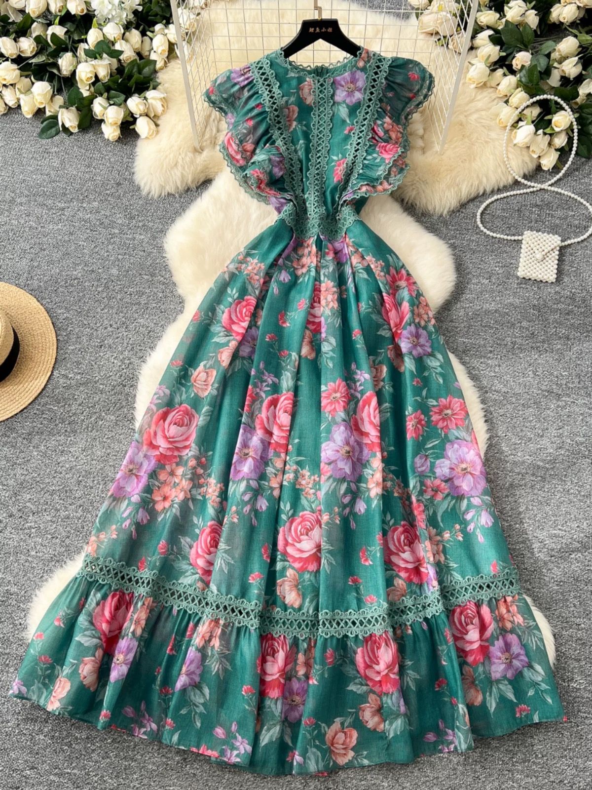 Gimme some love floral dress FD1330 image