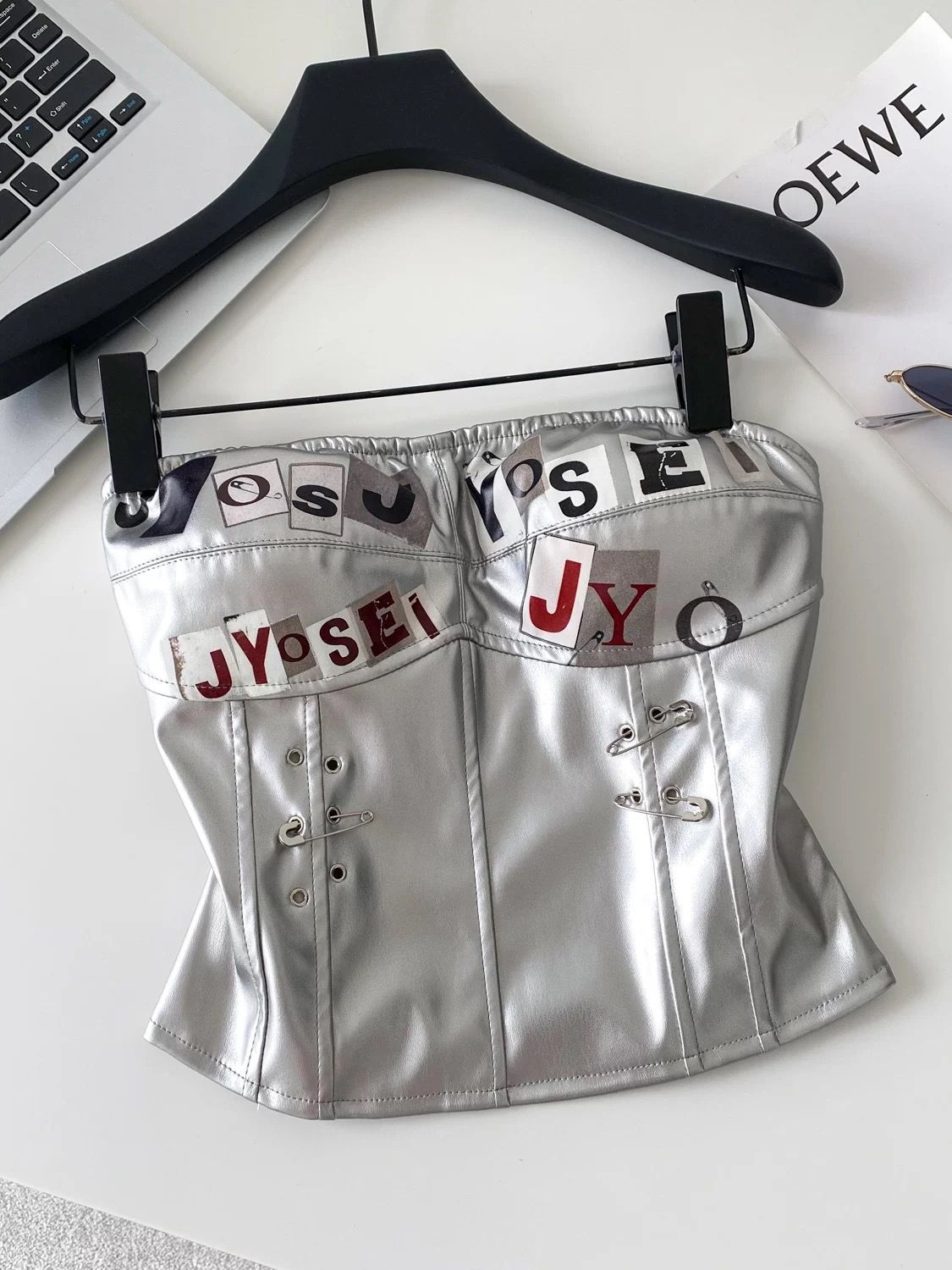 Natasha leather top CTO707 image