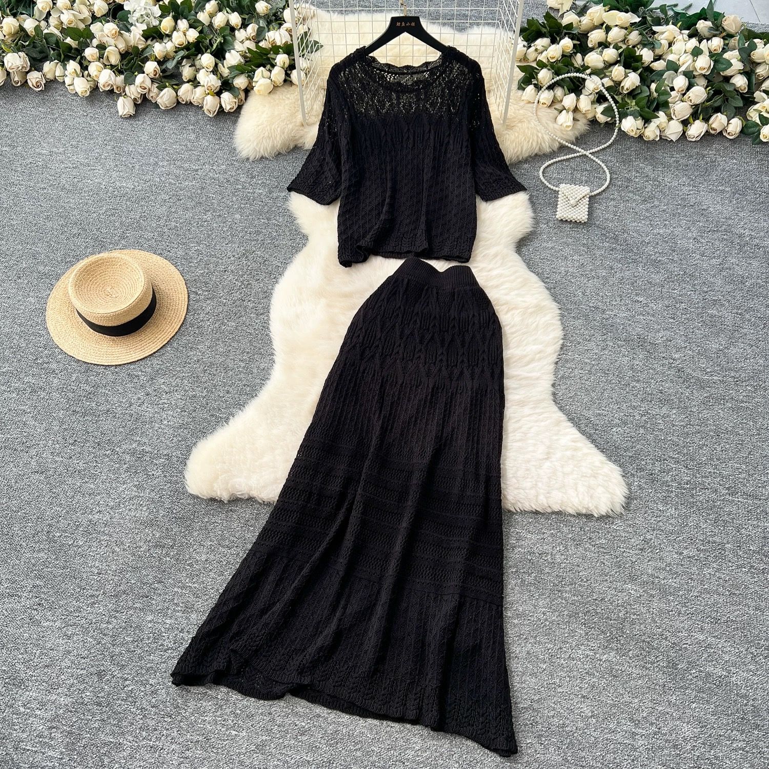 Not my mistake knitted set KTP279 image