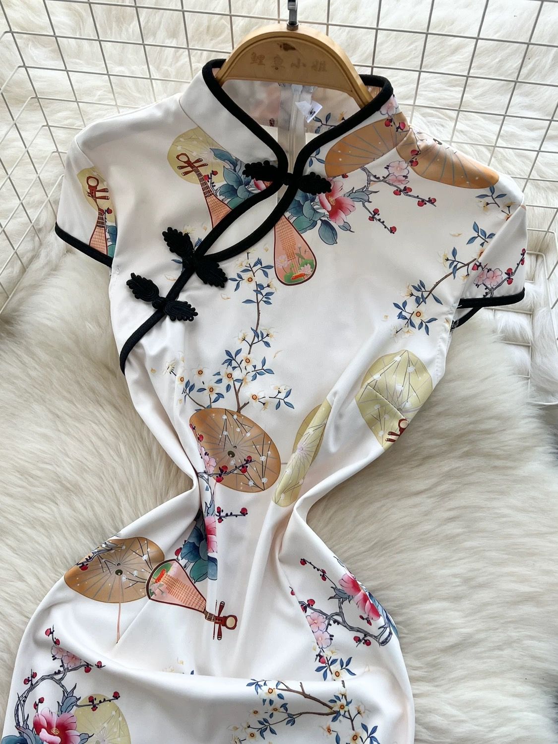 Confessions cross over qipao dress Q211 image