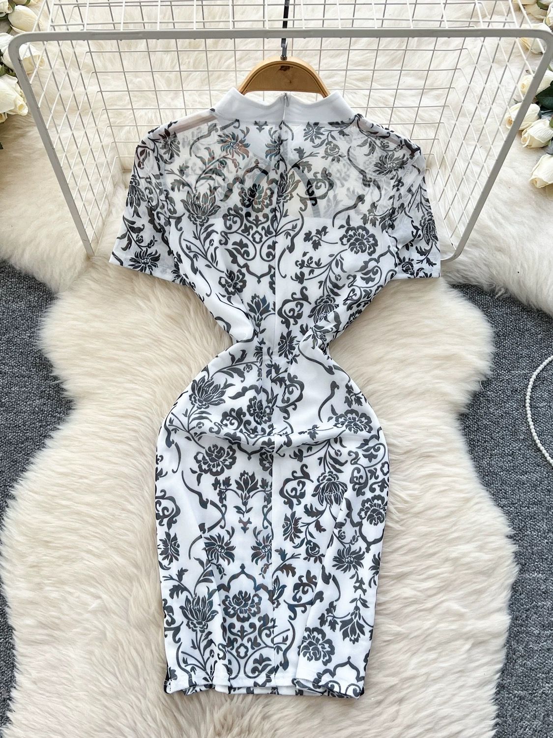 Calabasas qipao dress Q207 image