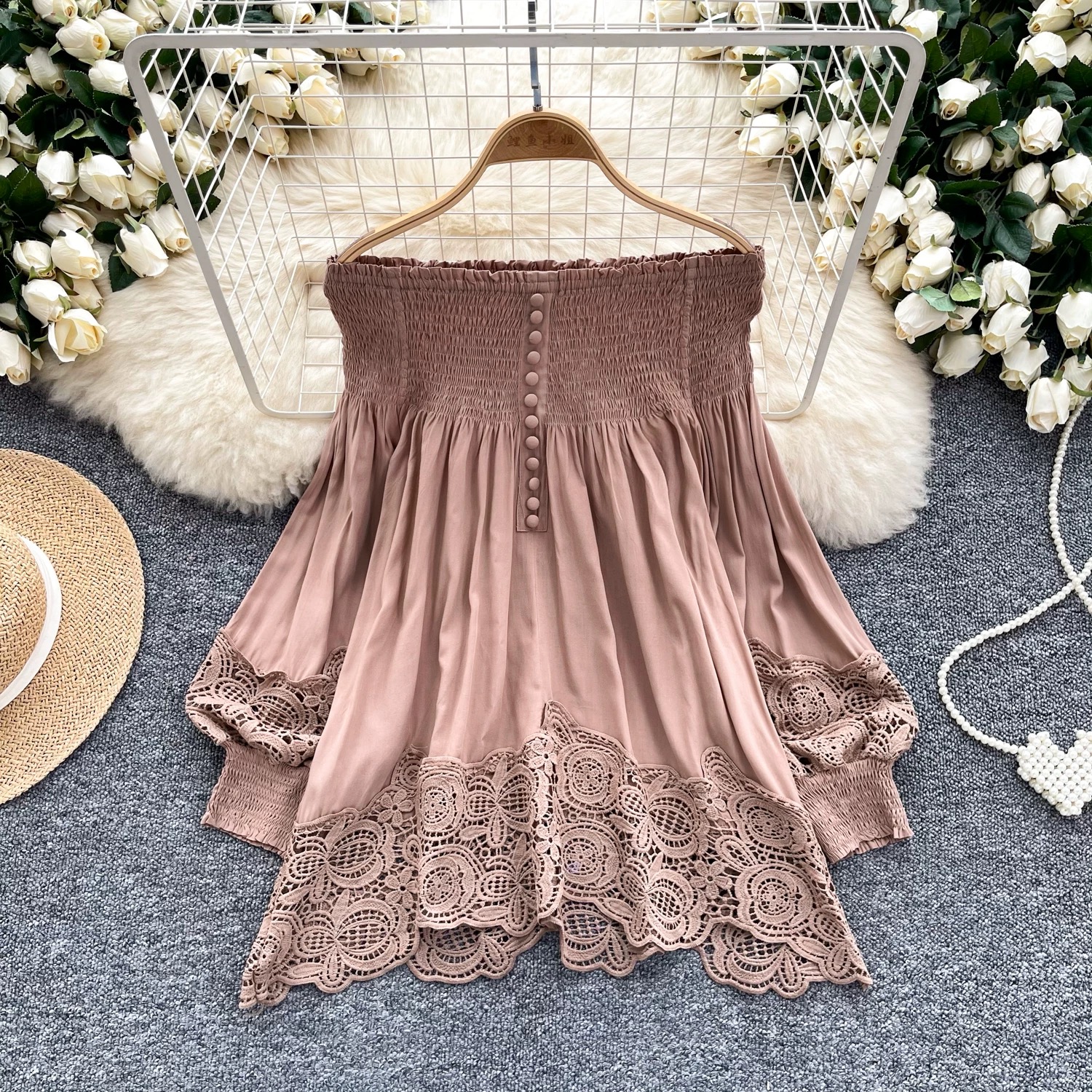 Stepping up ruched blouse BE436 image