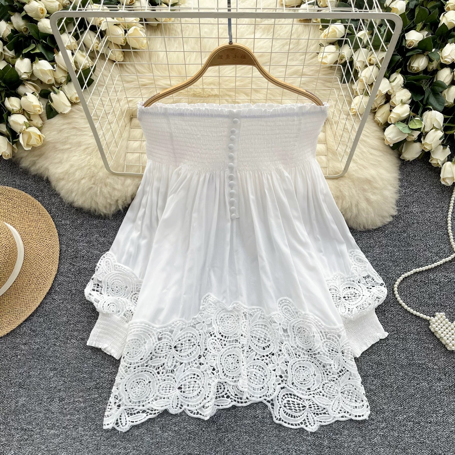 Stepping up ruched blouse BE436 image