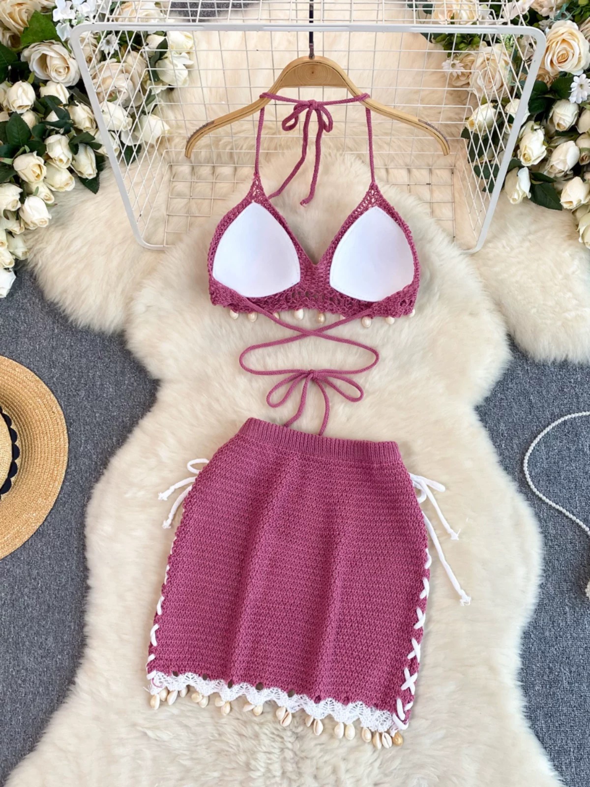 Booked and busy crotchet set KTP245 image