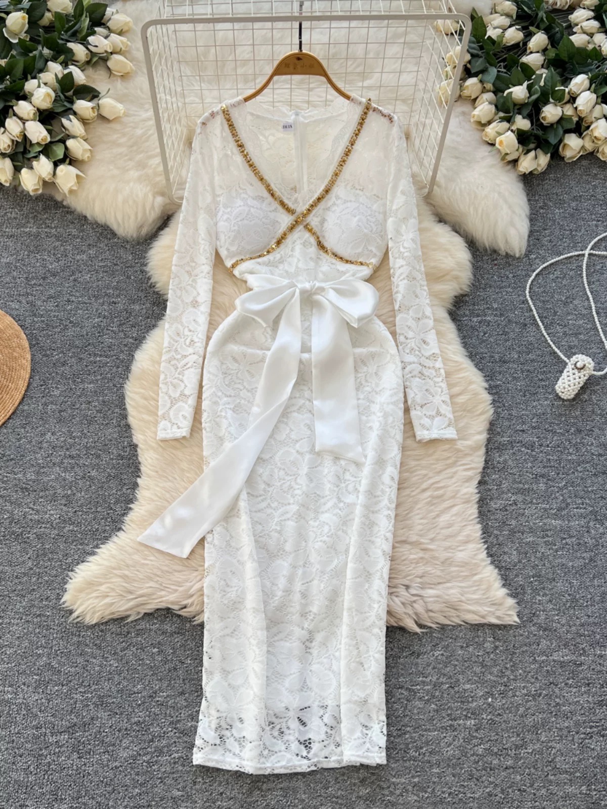 Best day ahead lace dress FBC450 image