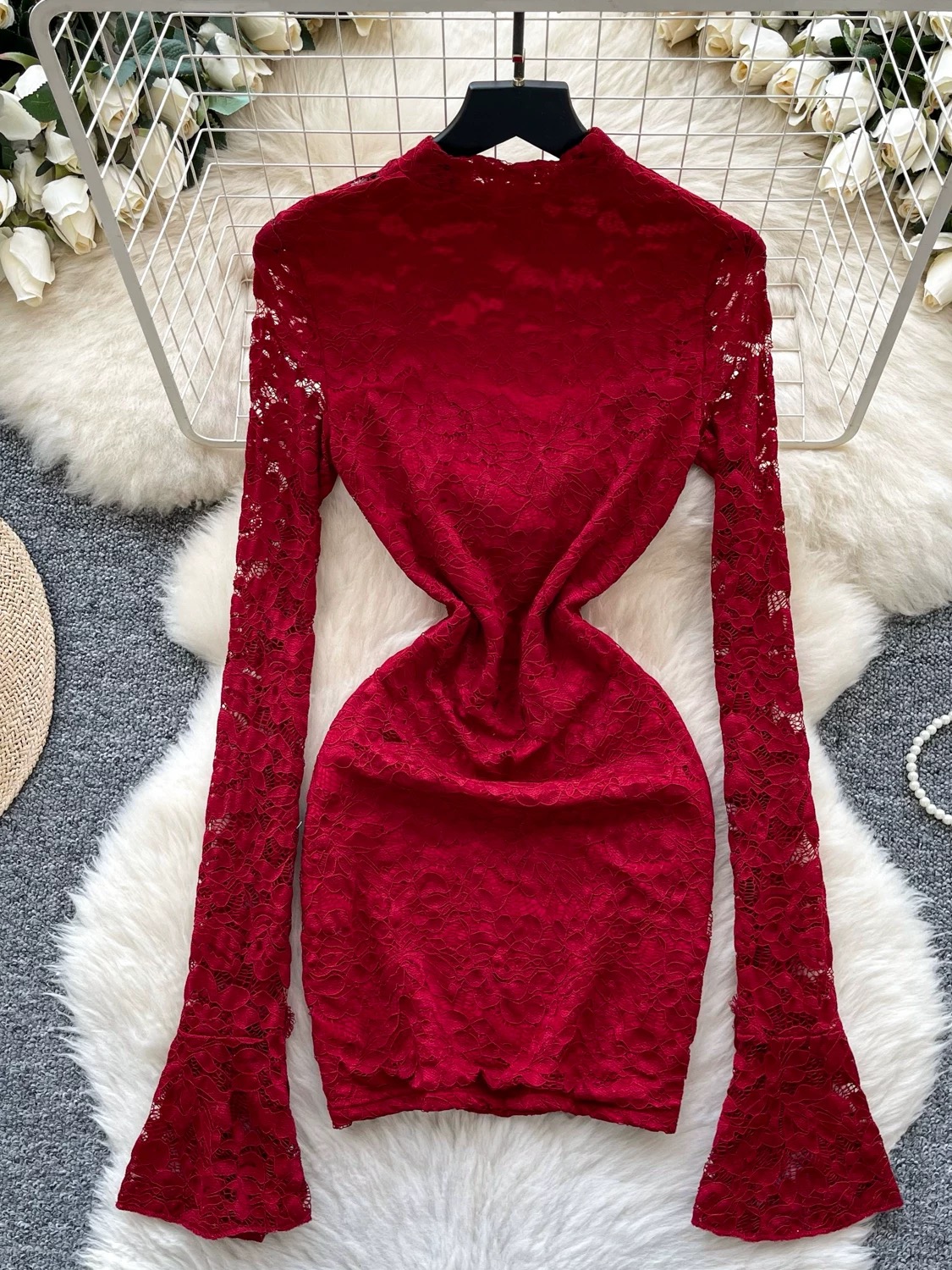 Day to night lace dress CBC1165 image