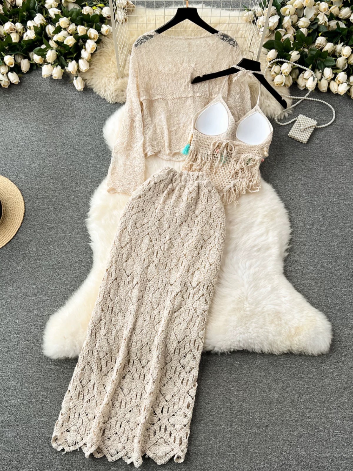 Cloud hopping crotchet set KTP243 image