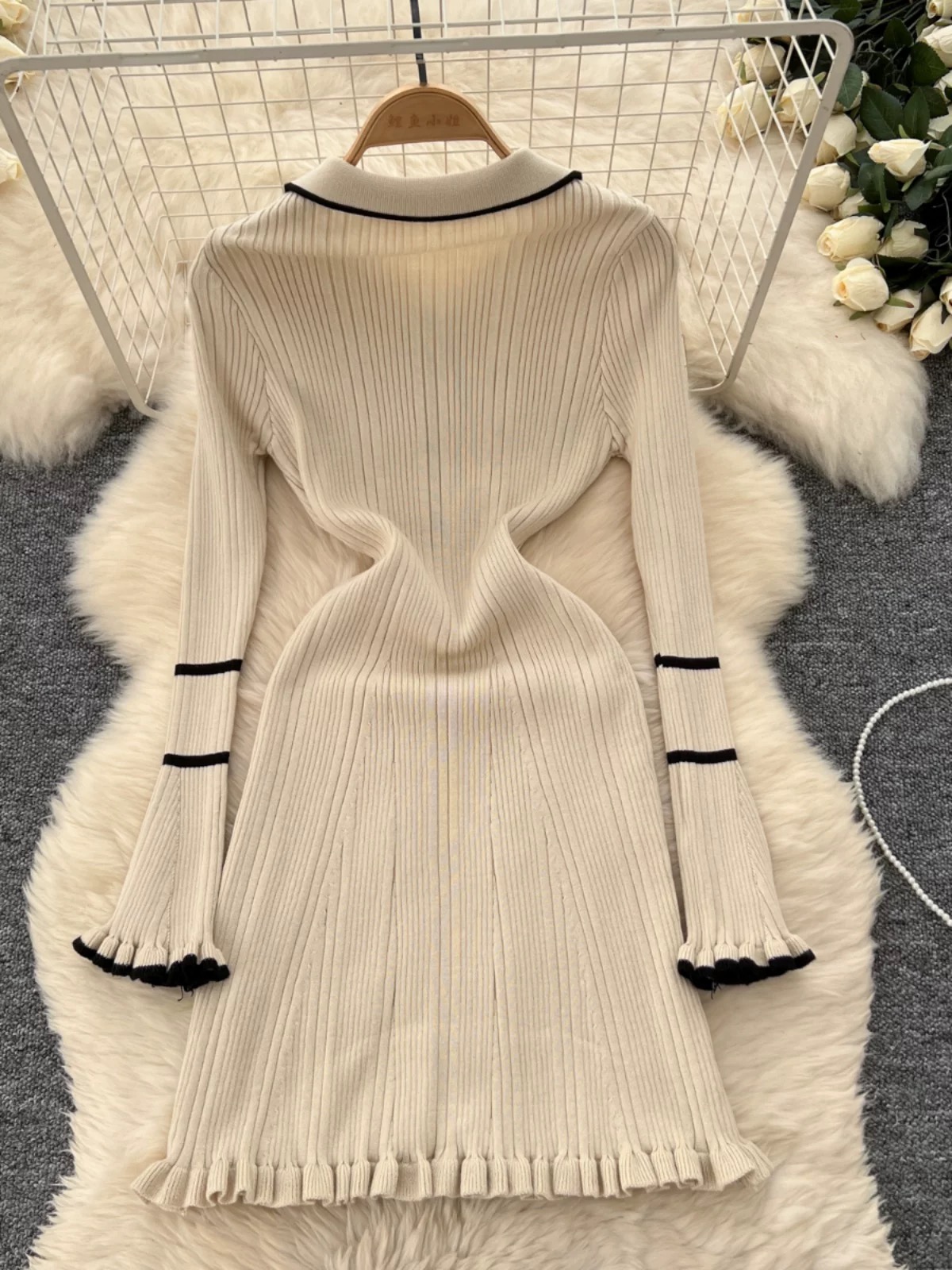 Night drives sweater dress KD345 image