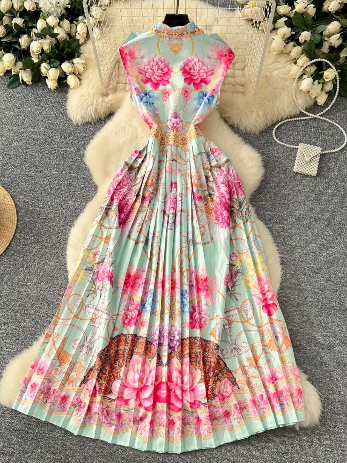 Influential wave dress CD2075 image