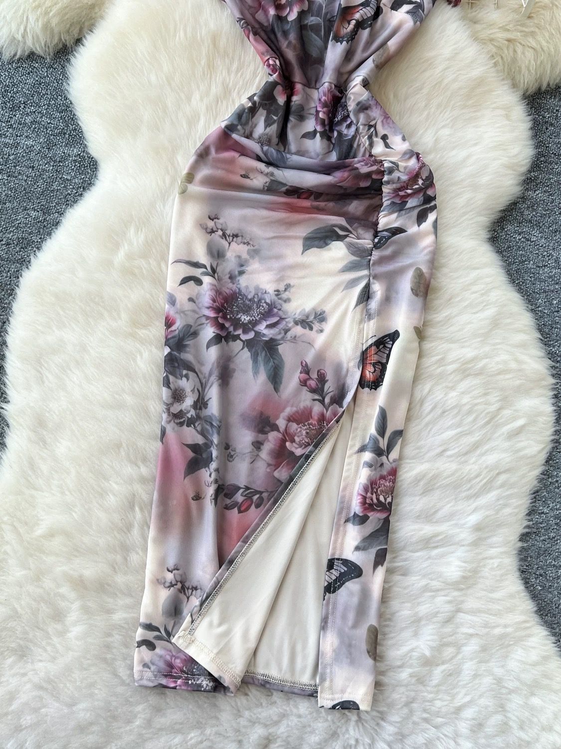 Moto mayhem qipao dress Q215 image