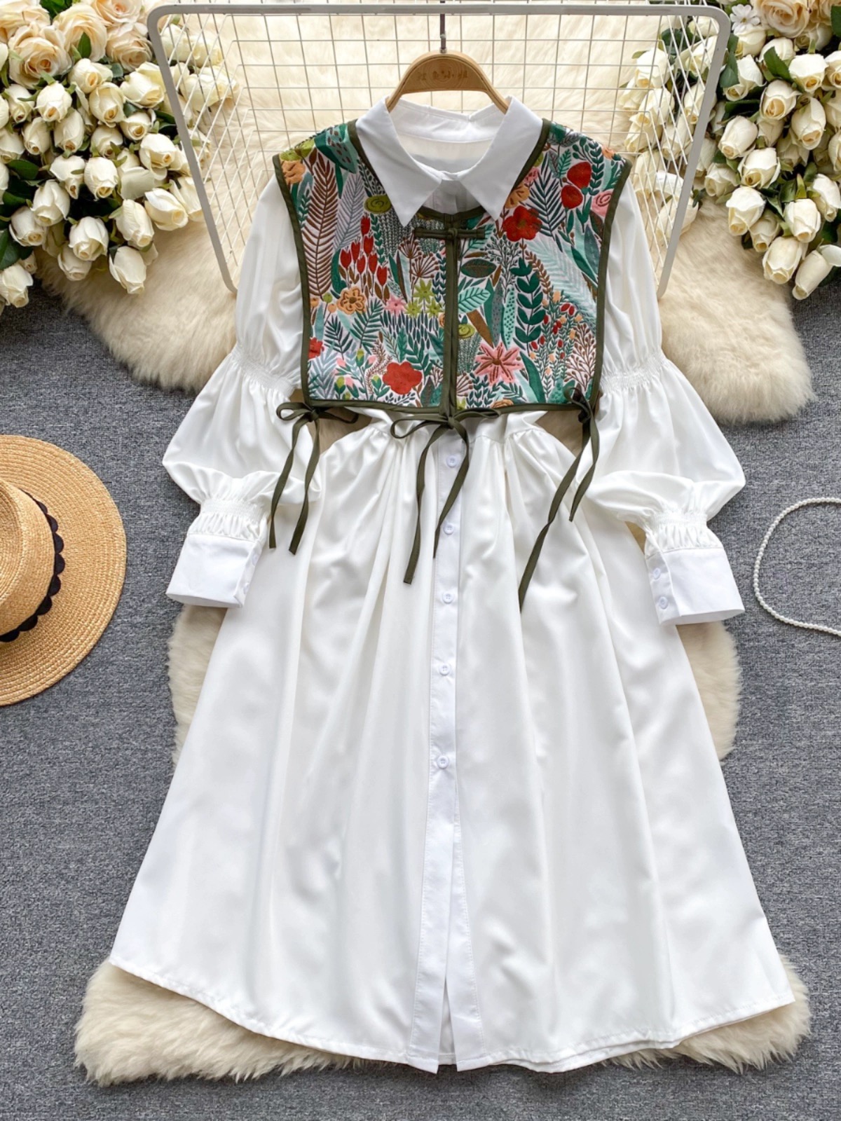 New heart shirt dress SD107 image