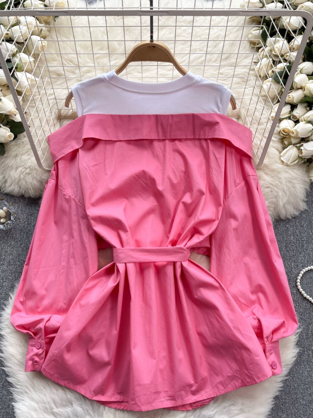 Flowers and diamonds shirt SH119 image