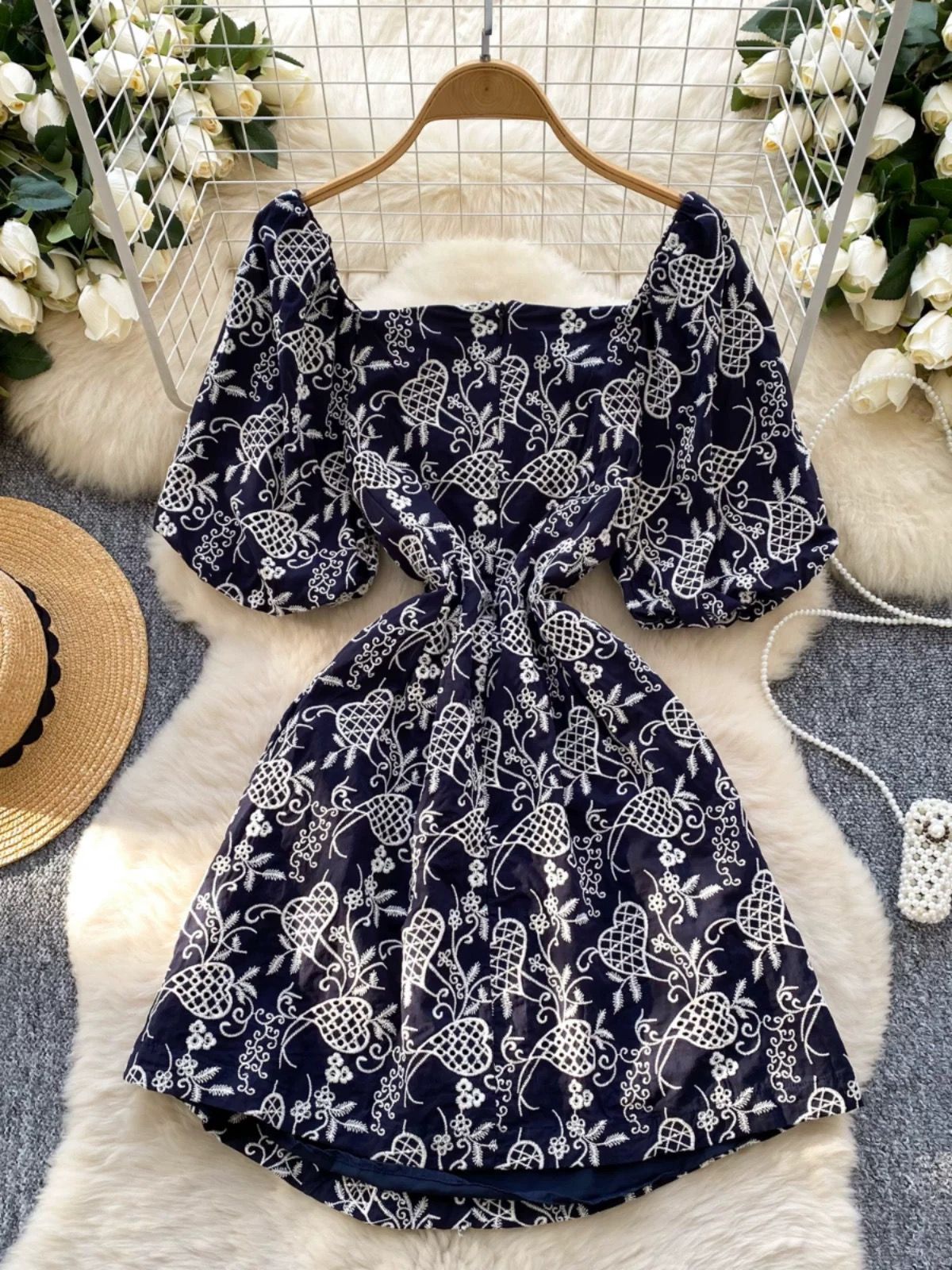 Deep in love lace dress CD2082 image