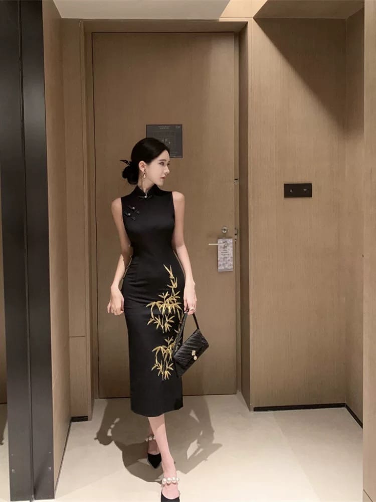 Ready for slay qipao dress Q195 image