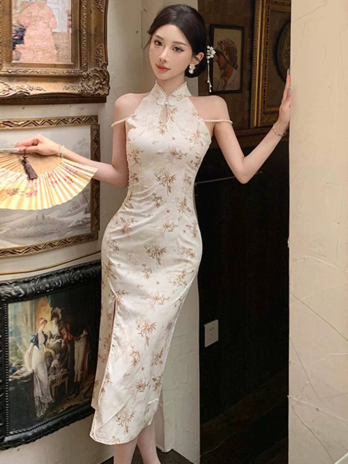 Breaking some rules qipao dress Q199 image