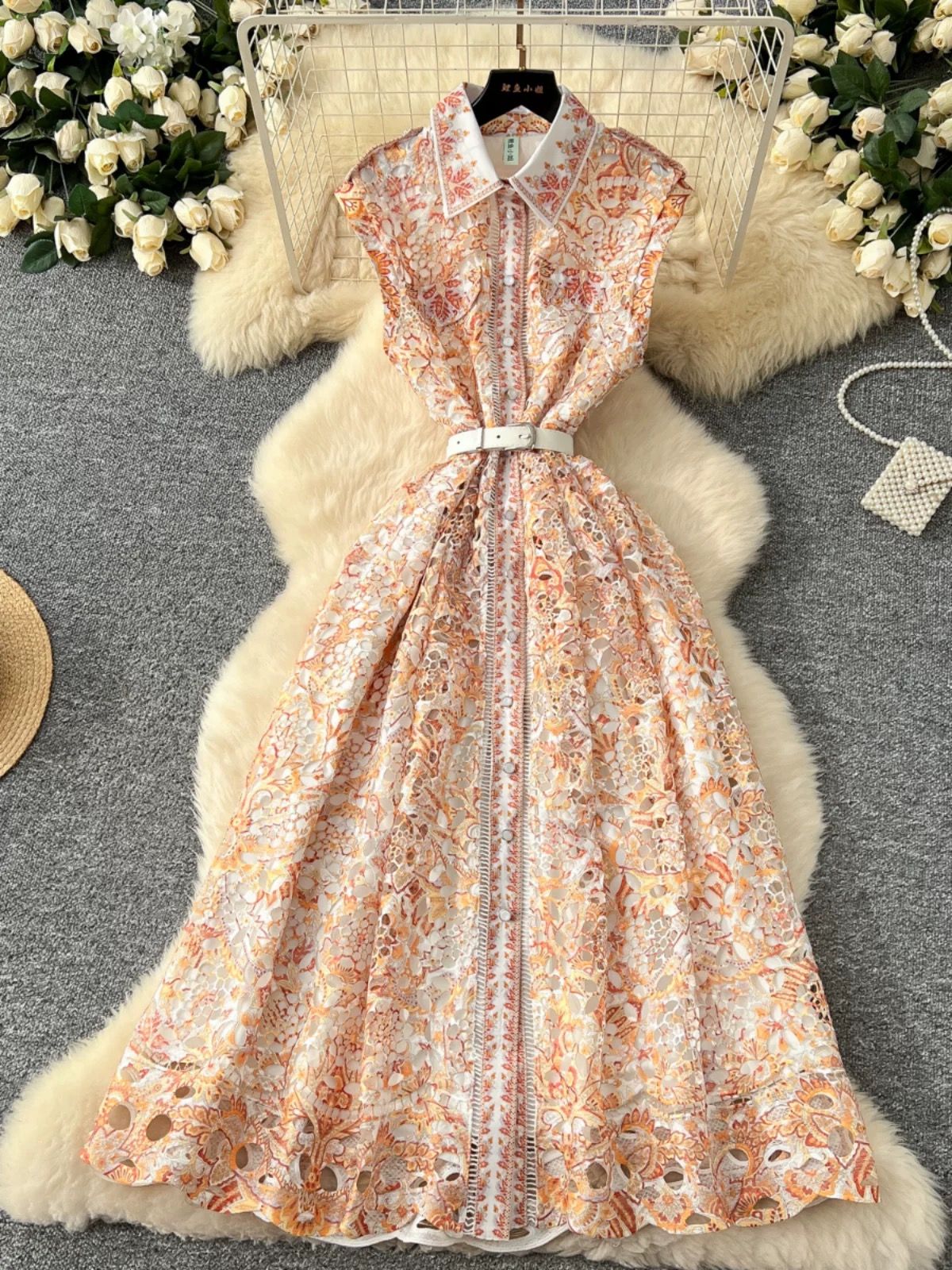 Don’t create a scene lace dress FD1361 image