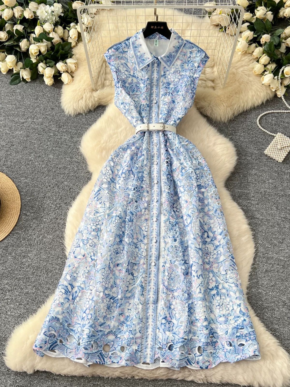 Don’t create a scene lace dress FD1361 image