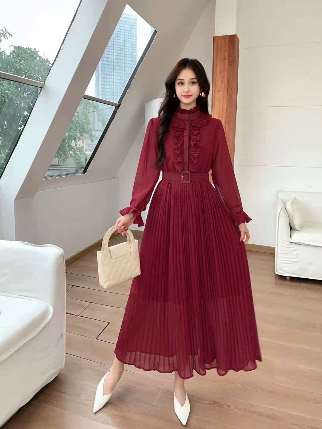 Hopped off the jet dress  FD775 image