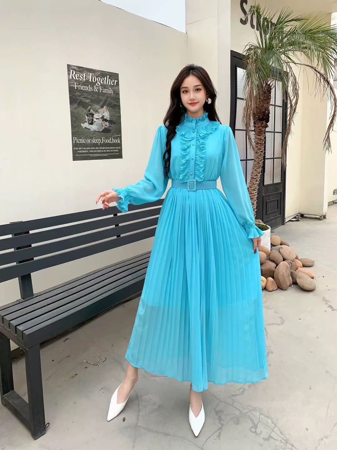 Hopped off the jet dress  FD775 image