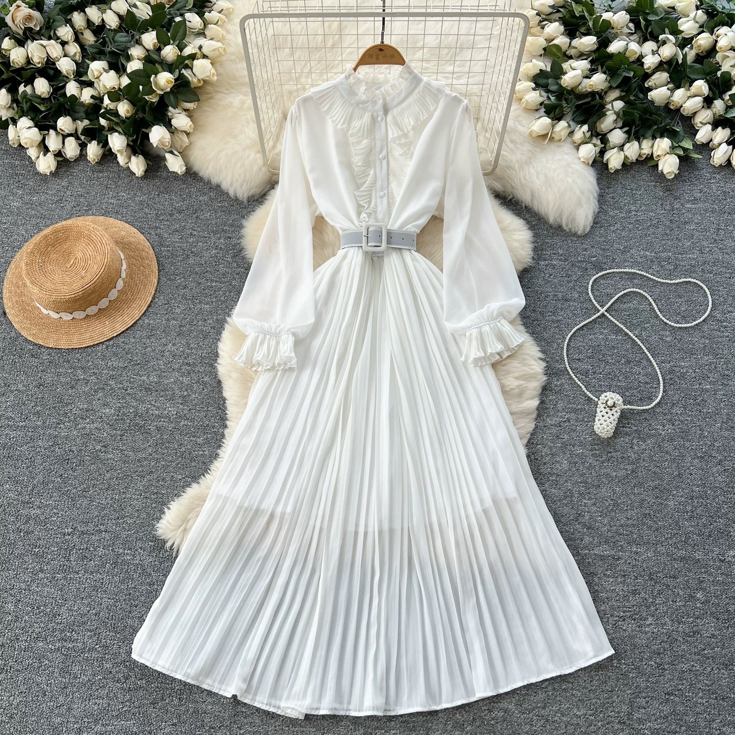 Hopped off the jet dress  FD775 image