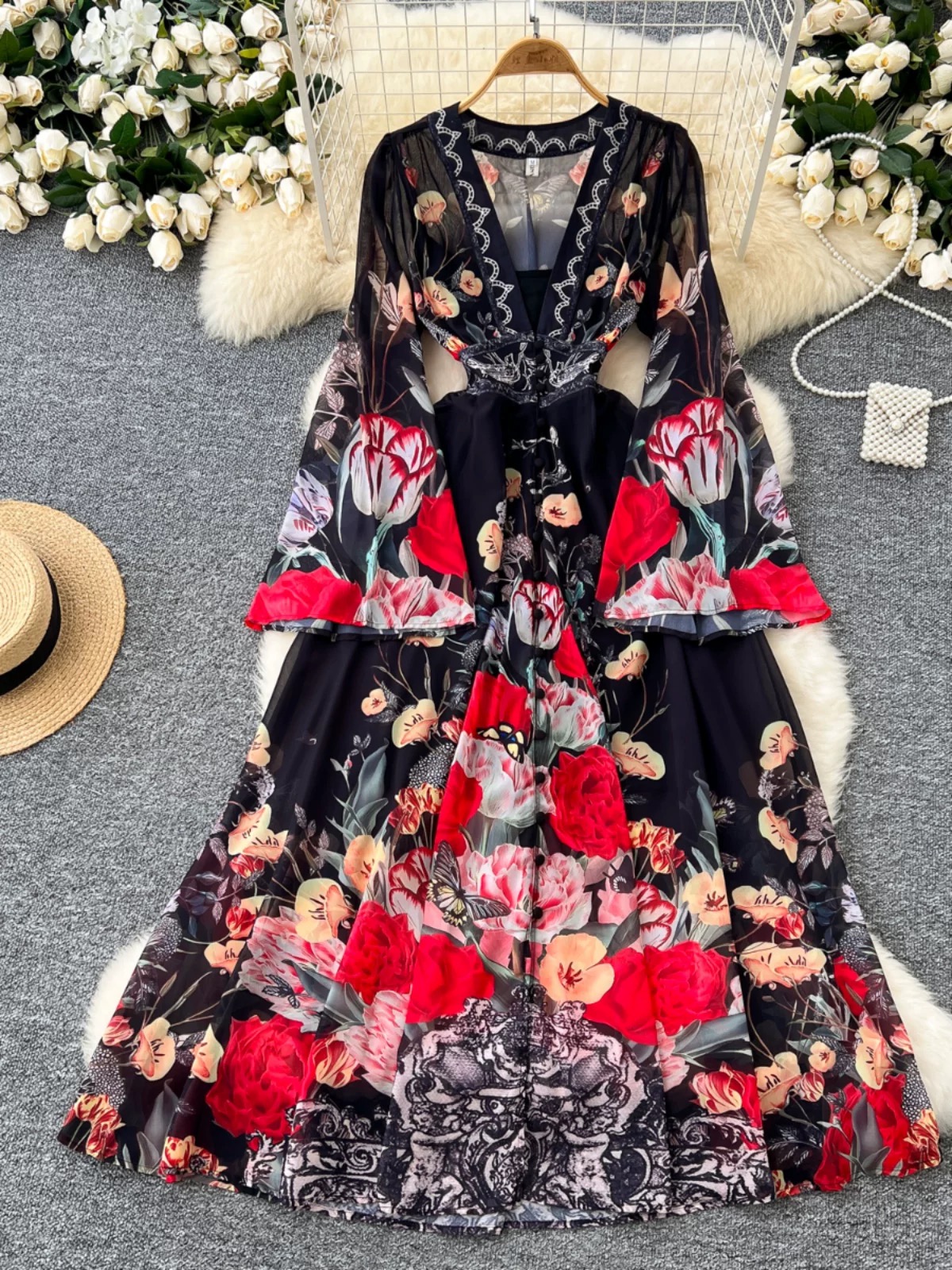 Wave chaser dress ED255 image