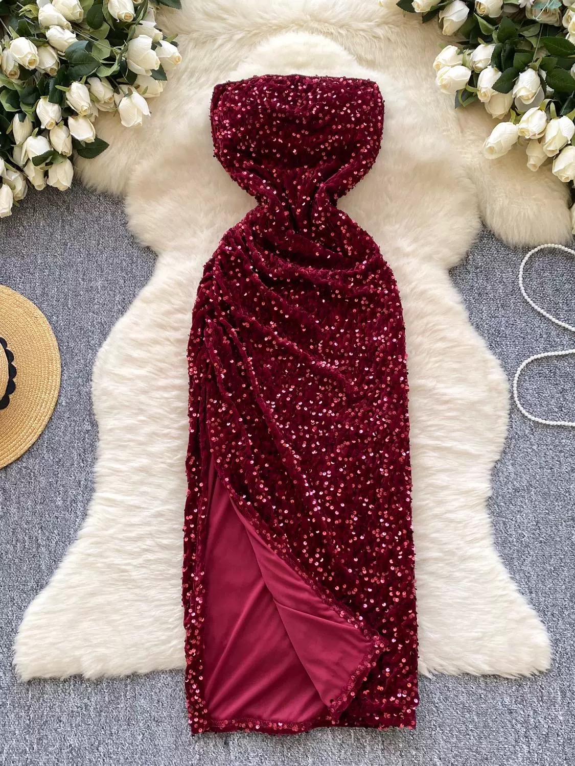 Out of office sequin dress FBC453 image