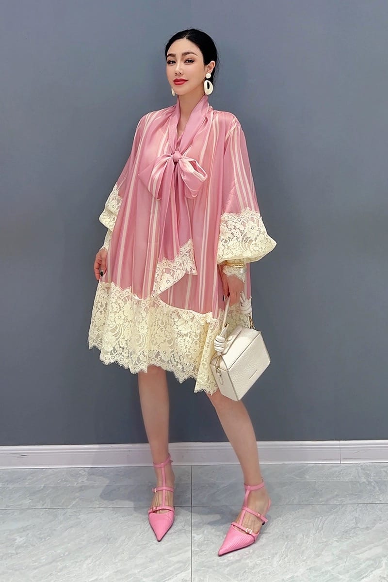 Monaco pent house views lace dress FD765 image