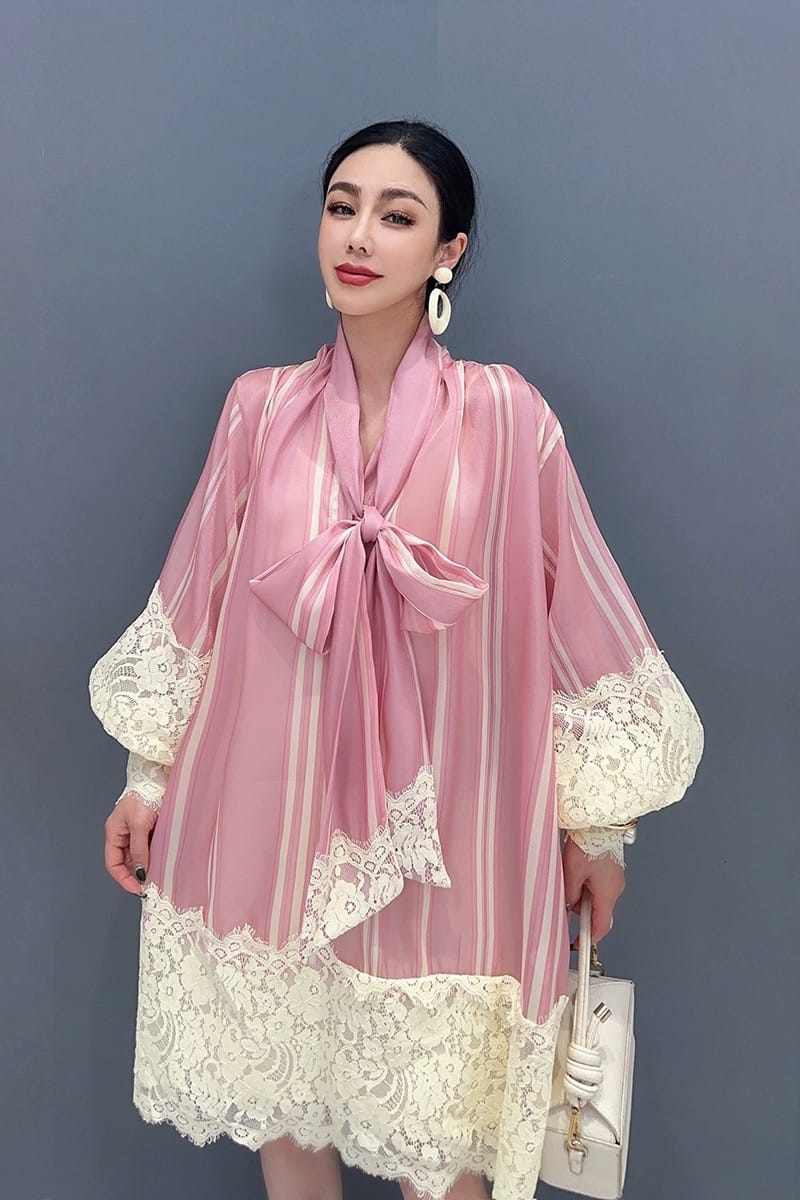 Monaco pent house views lace dress FD765 image