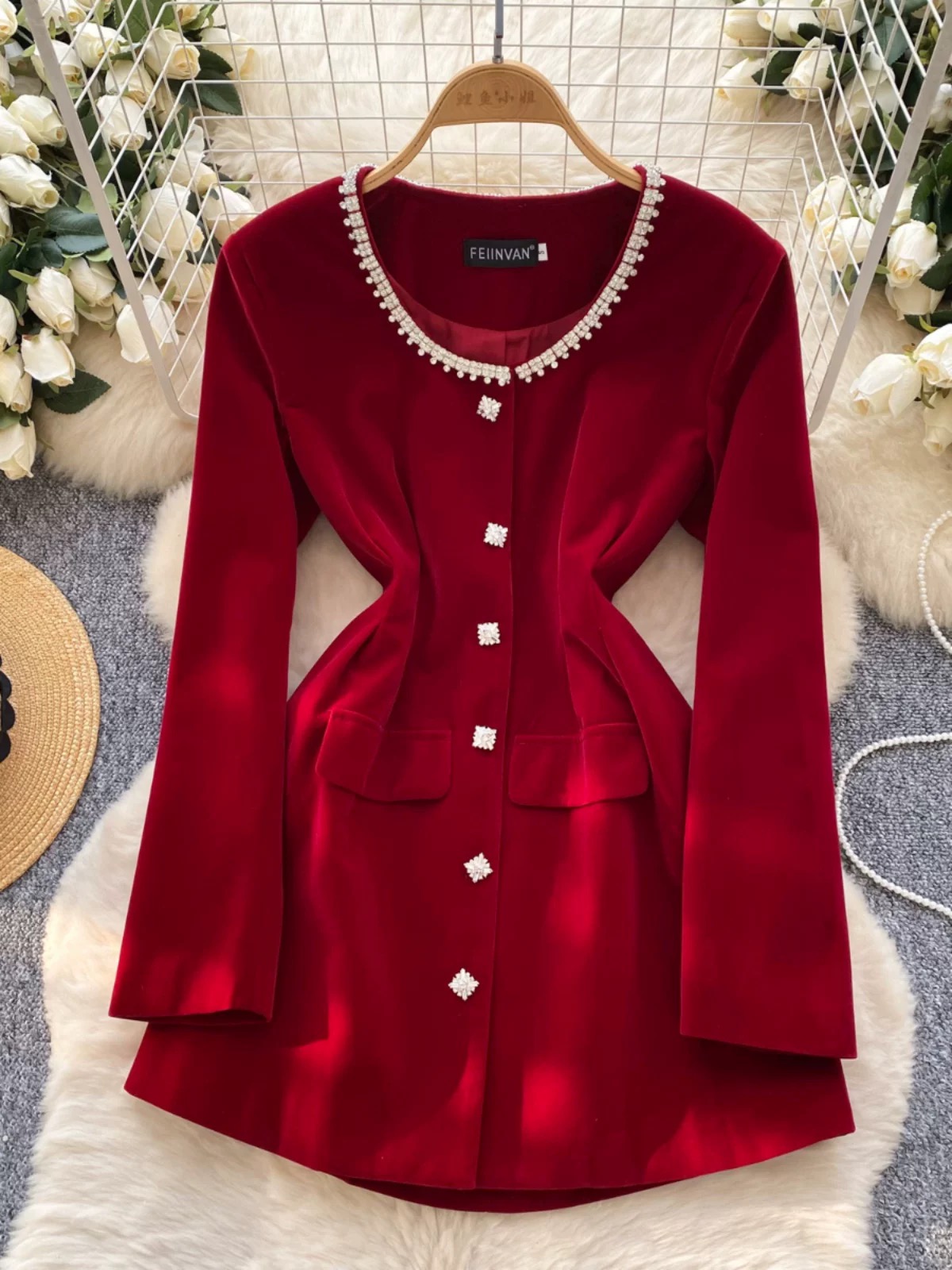 Ease my mind dress FD1405 image