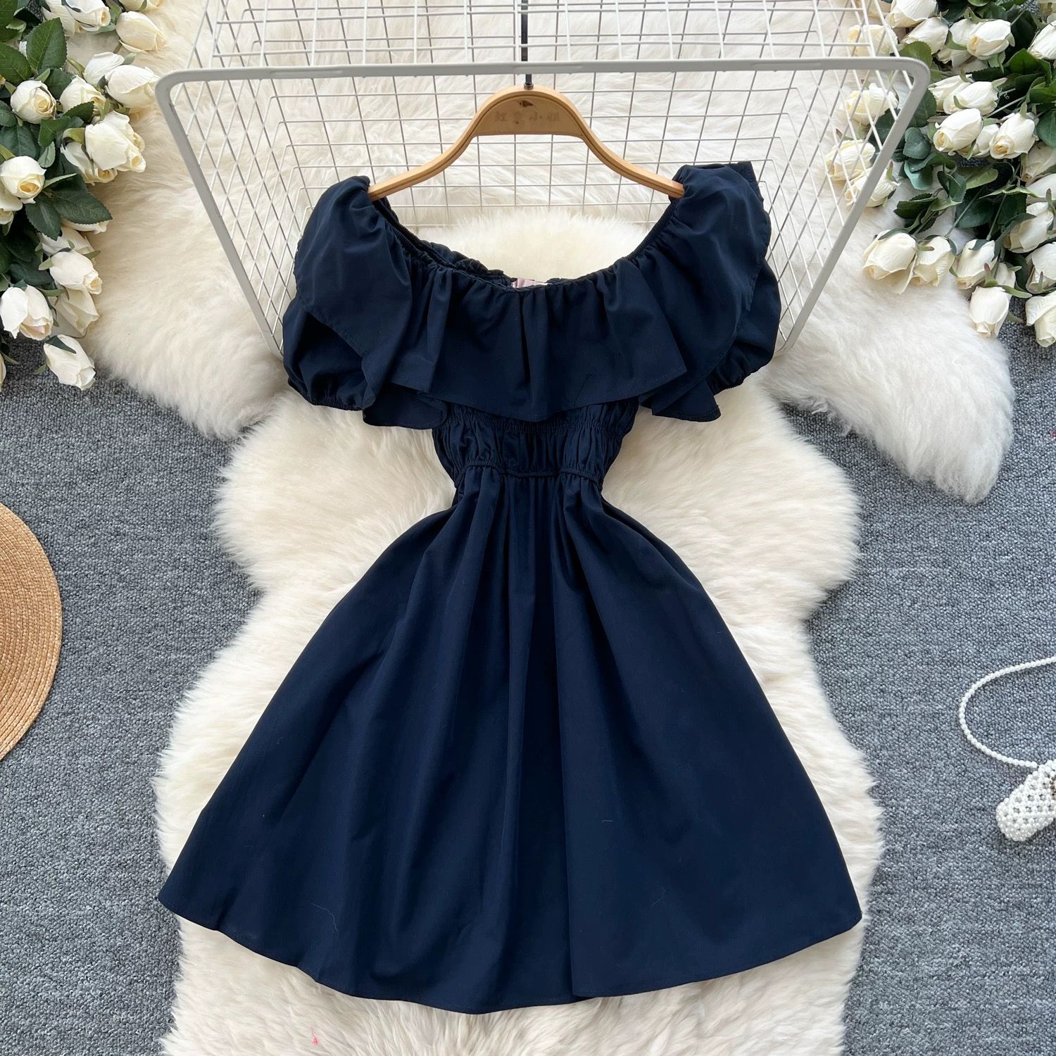 Solid abstract beauty dress CD1109 image