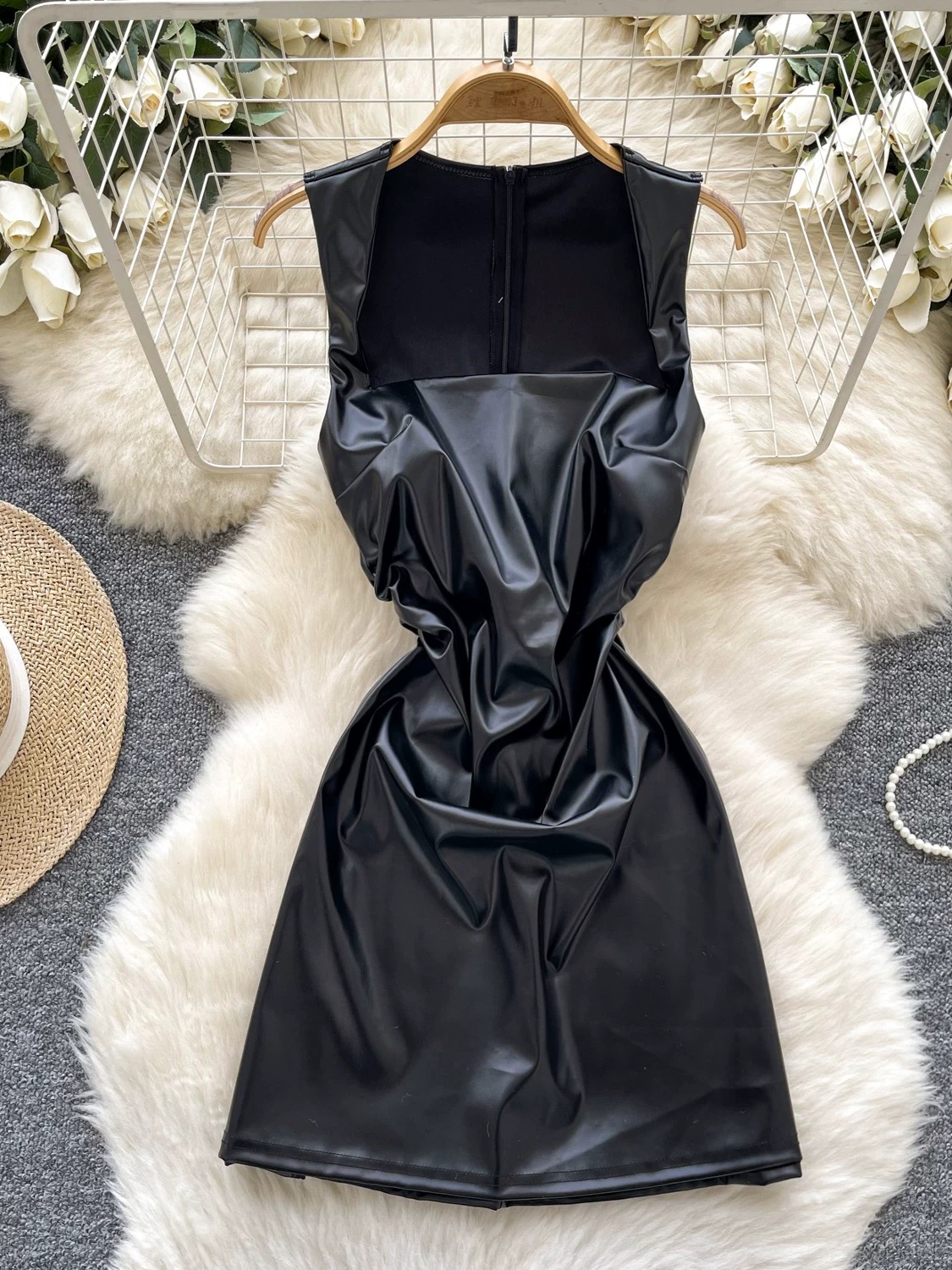 All pretty leather dress CBC1215 image