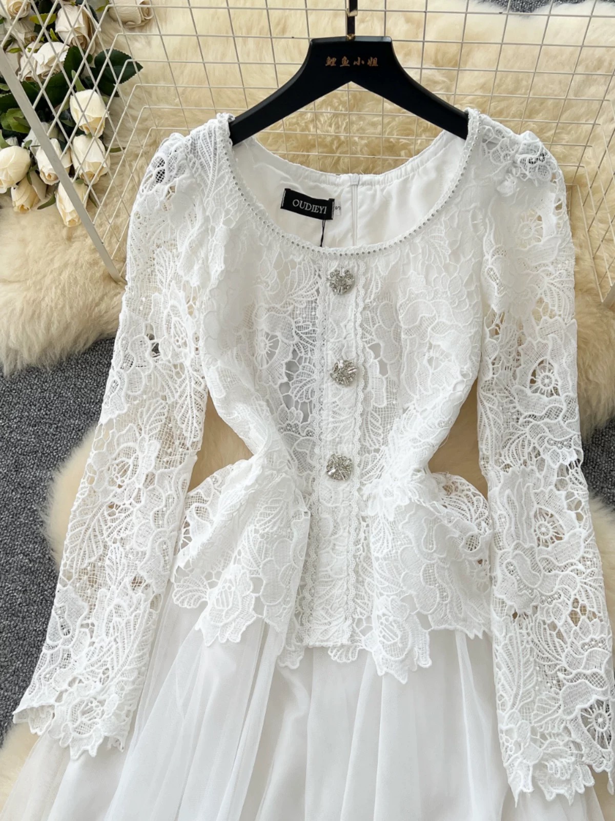Too hot to handle lace dress FD1154 image