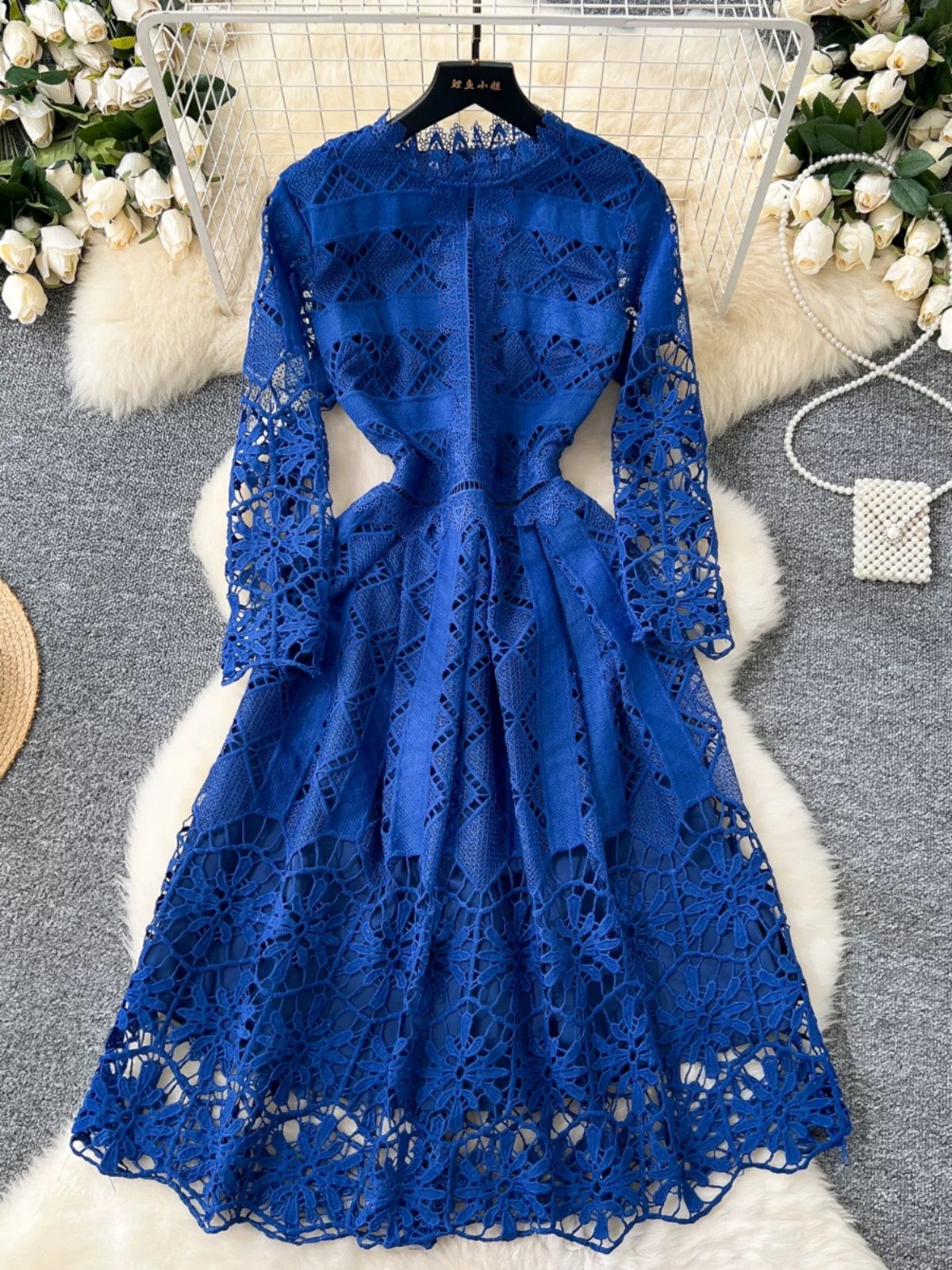 Around the track lace dress FD1156 image