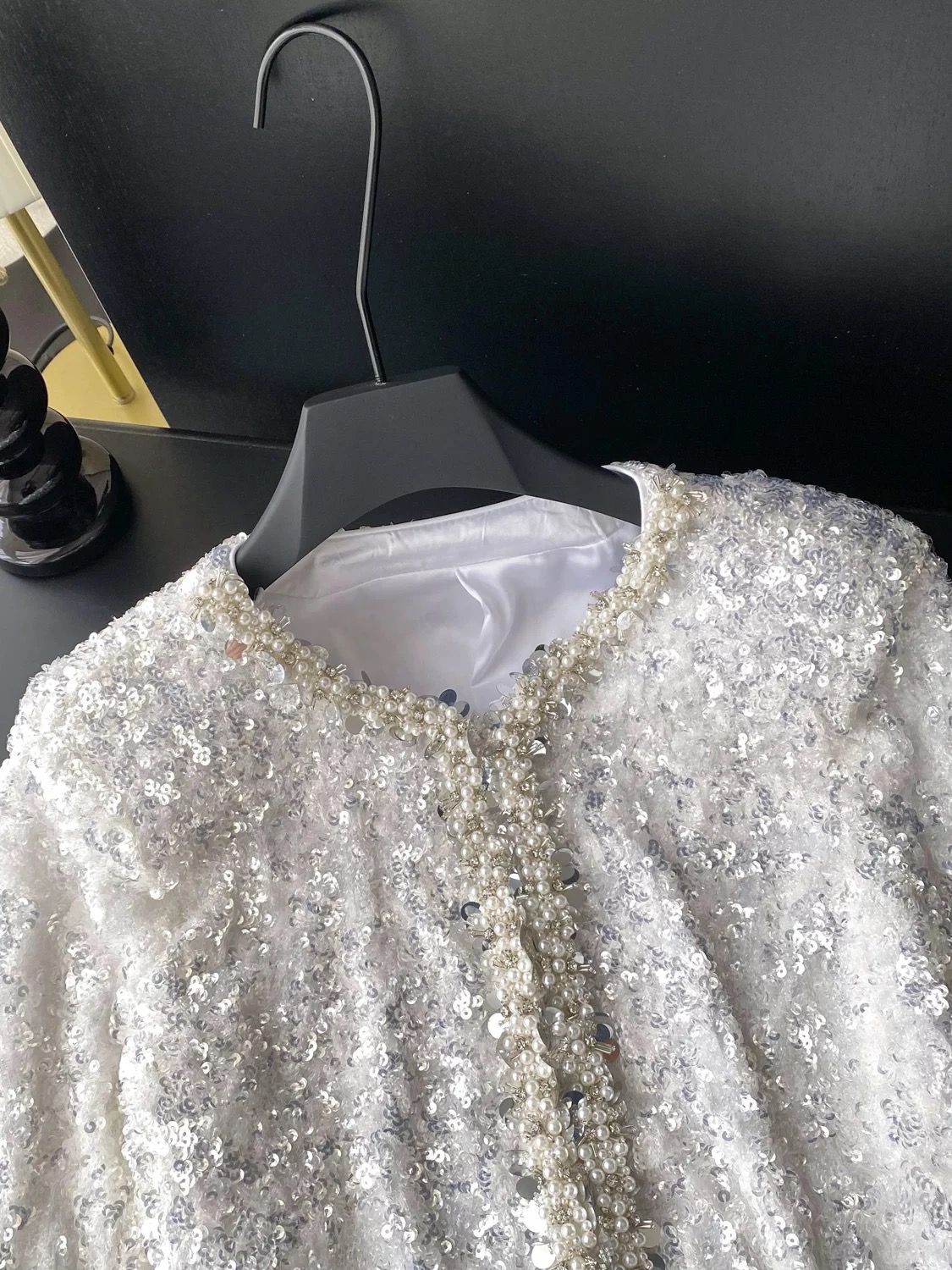 A night in Venice sequin embellished top FTO273 image