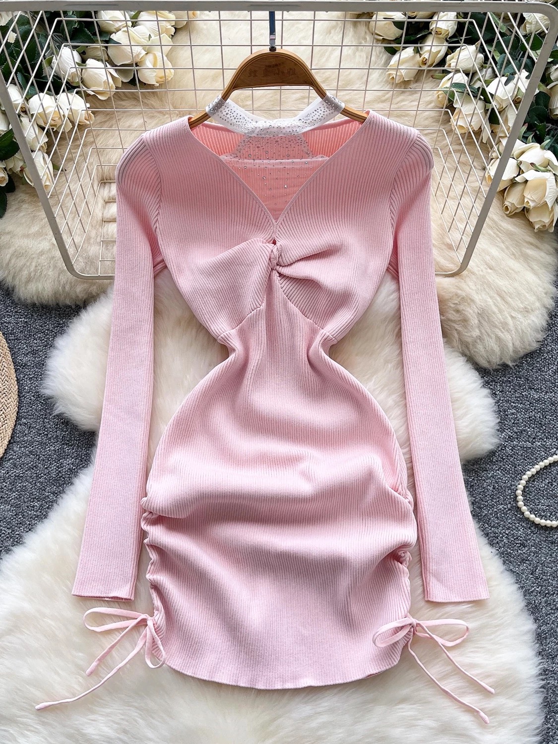 Georgian statement dress KBC285 image