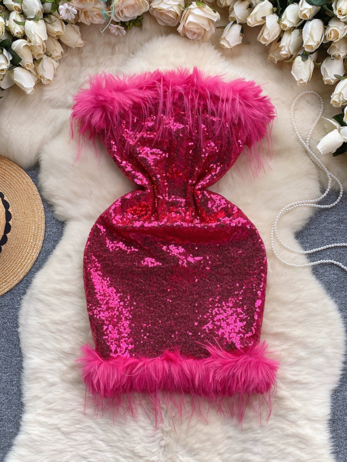 Last forever party sequin dress EBC164 image