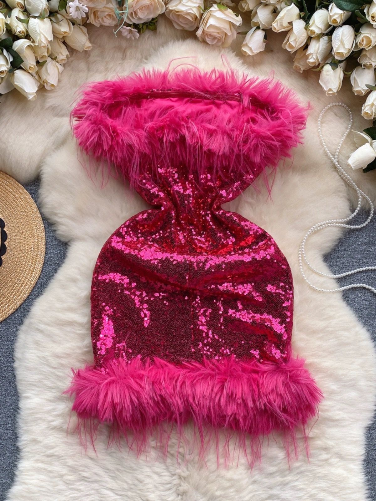 Last forever party sequin dress EBC164 image