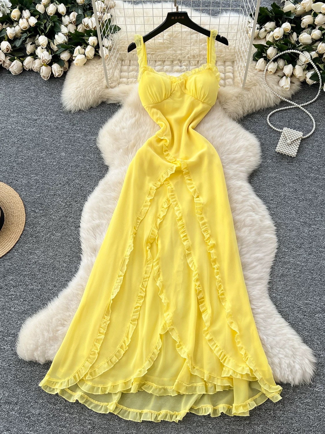 Stay pretty denim dress CD1802 image