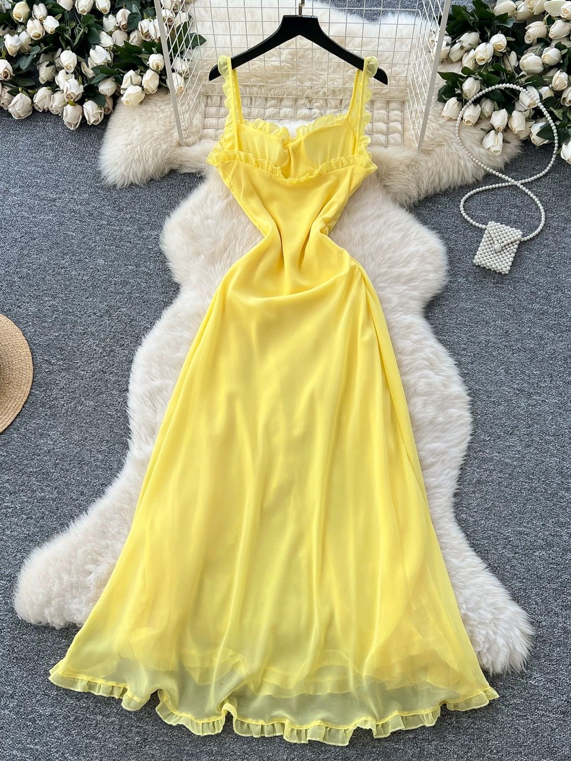 Stay pretty denim dress CD1802 image