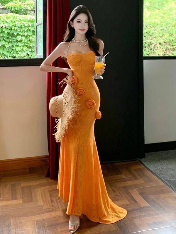 Chasy lace dress CD520 image