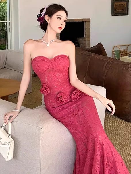 Chasy lace dress CD520 image