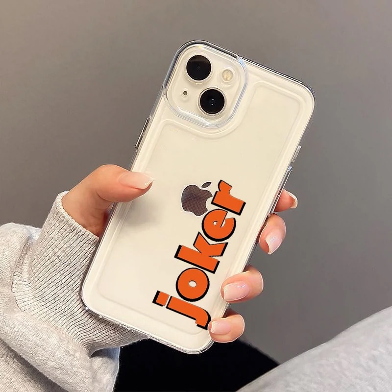 Transparent joker phone case AC167 image